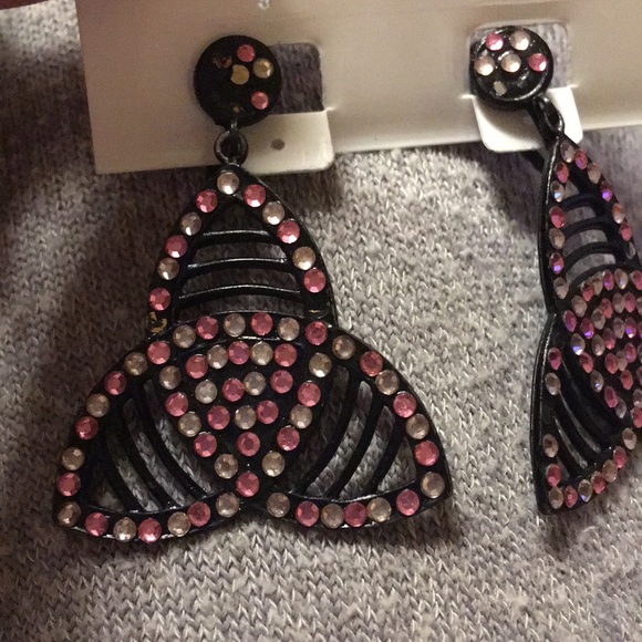 Vintage clip on earrings from the 1960s - Picture 5 of 12